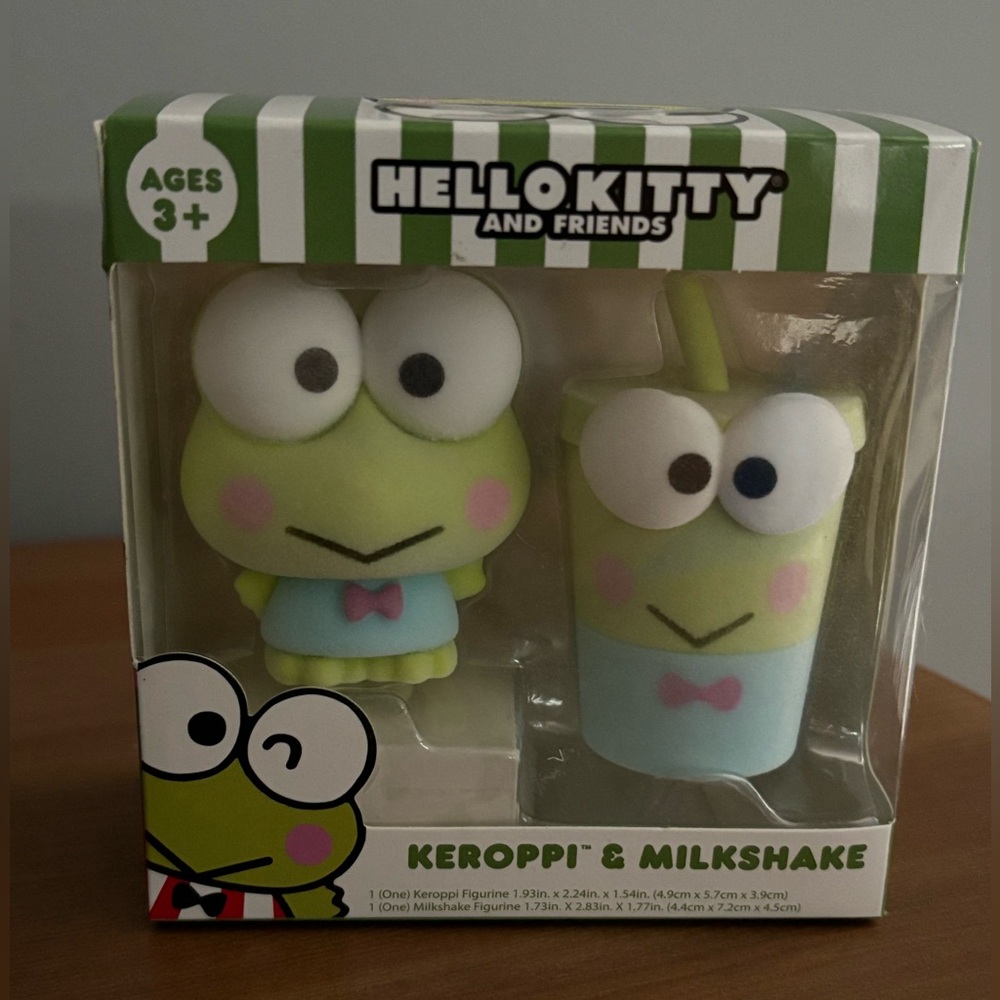 Hello Kitty Keroppi and Milkshake